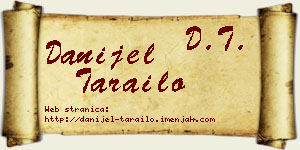 Danijel Tarailo vizit kartica